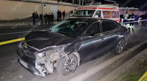 Երևան-Արմավիր ճանապարհին 30-ամյա վարորդը «Kia Forte»-ով վրաերթի է ենթարկել կին հետիոտնի․ վերջինս տեղում մահացել է