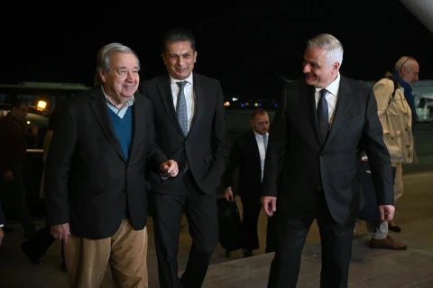 ՄԱԿ-ի գլխավոր քարտուղար Անտոնիո Գուտերեշը ժամանել է Հայաստան