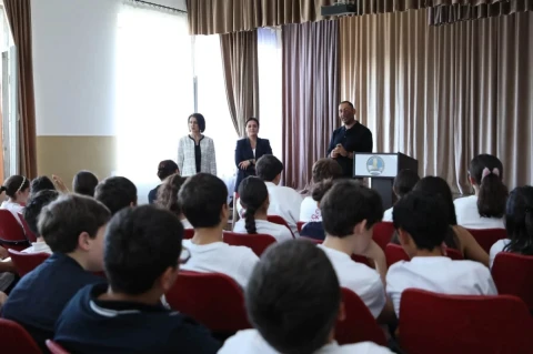 ՄԻՊ–ի ներկայացուցիչները Լևոն Շանթի անվան դպրոցում քննարկել երեխաների նկատմամբ բռնության կանխարգելման հարցերը
