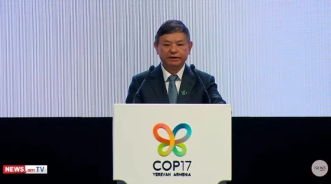 Китай представил на COP17 в Ереване свои предложения по сохранению биоразнообразия