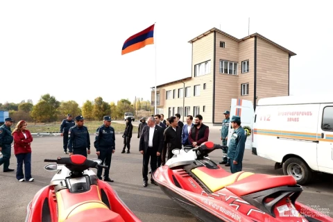 Փրկարար ծառայության տնօրենն ընդունել է Պեկինի փոխքաղաքապետին