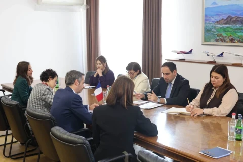 Խուդաթյանը և Ֆլորիան Էսկյուդեն քննարկել են Հայաստան-Ֆրանսիա համագործակցության զարգացման հնարավորությունները