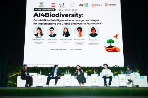 Idram and IDBank Support Innovative Solutions for Biodiversity Preservation. COP17