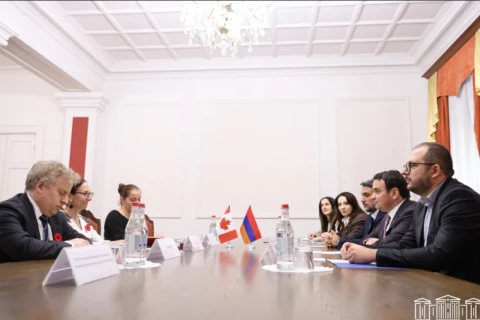 «Ուժեղ Հայաստանի» պատգամավորները ՀՀ–ում Կանադայի դեսպանի հետ քննարկել են ներքաղաքական իրավիճակը