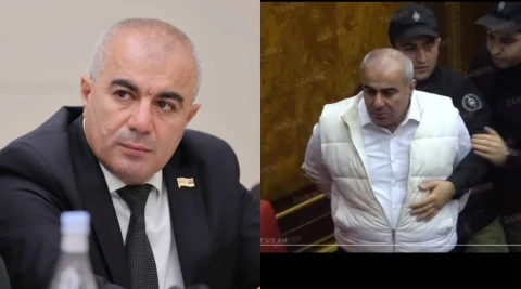 «Ժողովուրդ». ՔՊ-ականը՝ ԱԺ-ում «առյուծացած». ո՞վ է ընդդիմադիրների վրա հարձակվող Տիգրան Գալստյանը