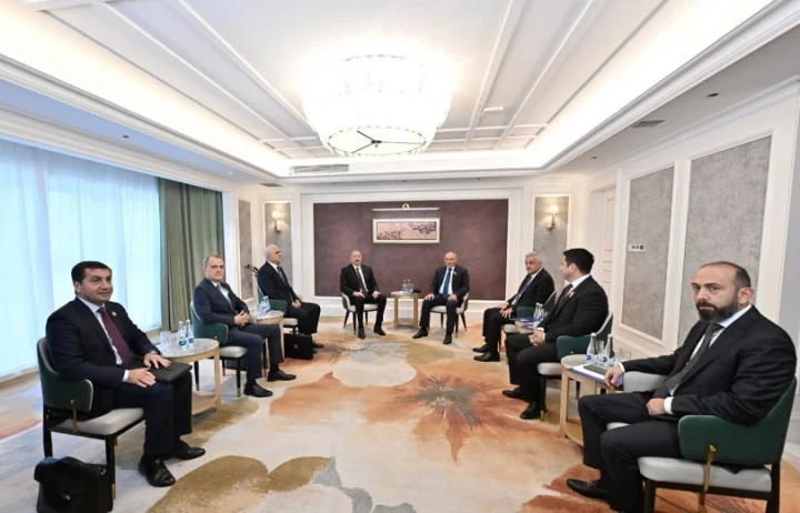 Pashinyan-Aliyev meeting ends in Kyrgyzstan