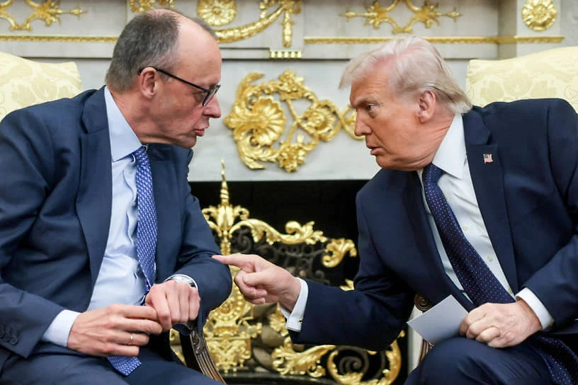 Мерц заявил о хороших отношениях с США, несмотря на разногласия с Трампом
