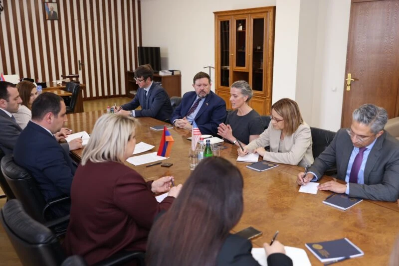 Դավիթ Խուդաթյանը ԱՄՆ պետքարտուղարի փոխտեղակալի հետ քննարկել է TRIPP նախագծի վերաբերյալ հարցեր