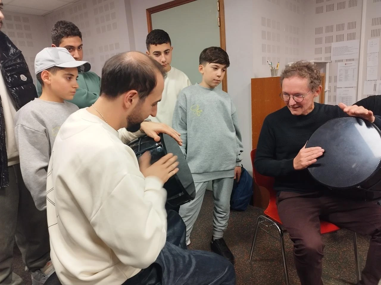 «Էֆո» դհոլ ակադեմիայի սաները՝ Վալանսի «Վալանս Ռոմանս» կոնսերվատորիայում