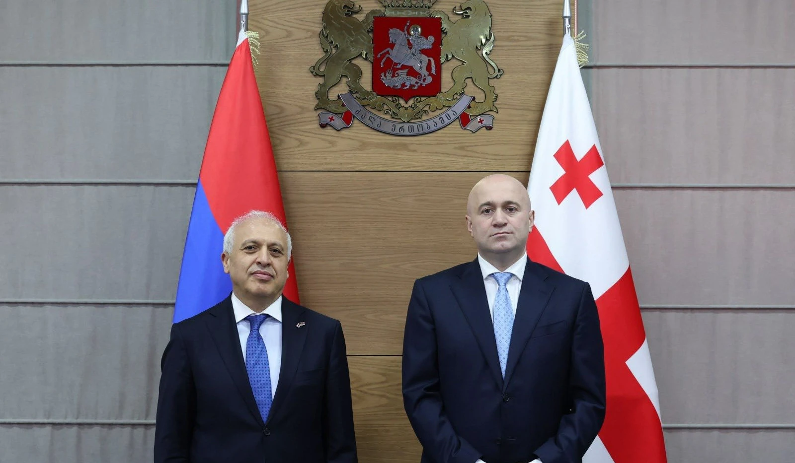 Դեսպան Սմբատյանը և Վրաստանի ՆԳ նախարարը քննարկել են ՀՀ և Վրաստանի իրավապահ մարմինների միջև համագործակցությանը