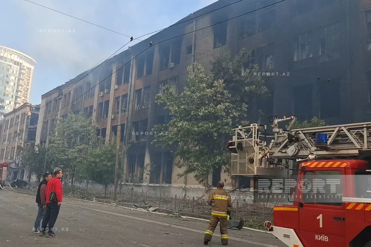 Ռուսաստանի գիշերային հարվածների հետևանքով Կիևում վնասվել է Ադրբեջանի դեսպանատան շենքը