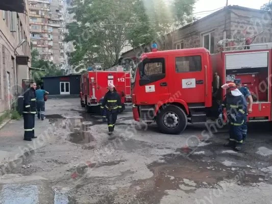 Հրդեհ Երևանում՝ Սոսեի փողոցի տներից մեկում