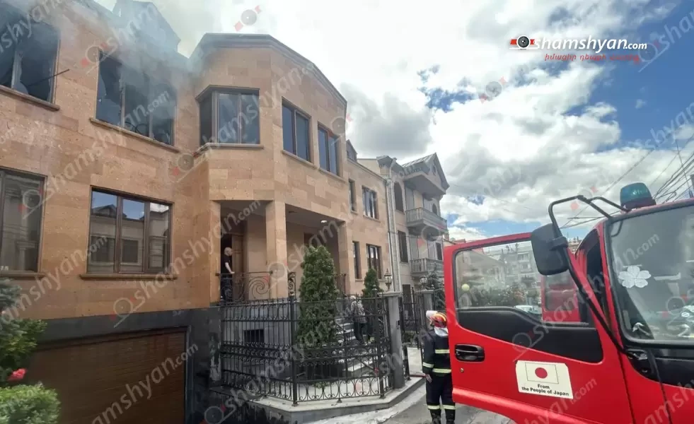 Пожар в одном из домов на улице Сепуха в Ереване: пострадавших нет