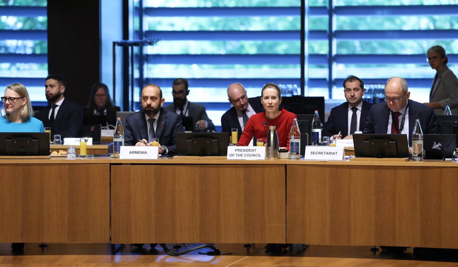 FM in Brussels, presents developments in, around Armenia during pre-, post-parliament-election periods