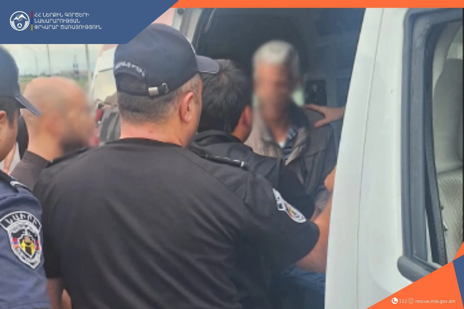 Փրկարարներն ու ոստիկանները կանխել են քաղաքացու ինքնասպանությունը