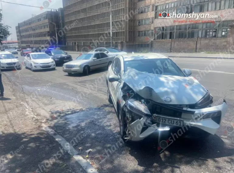 ДТП в Ереване: есть пострадавшие