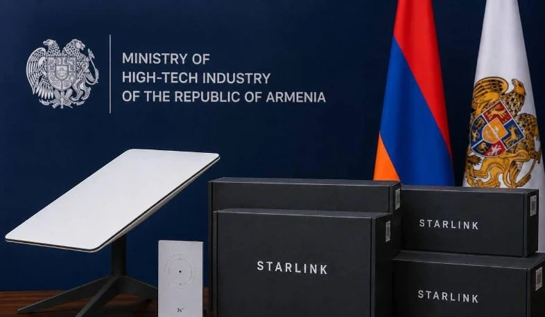 Компания Starlink подарила Армении еще 56 единиц оборудования