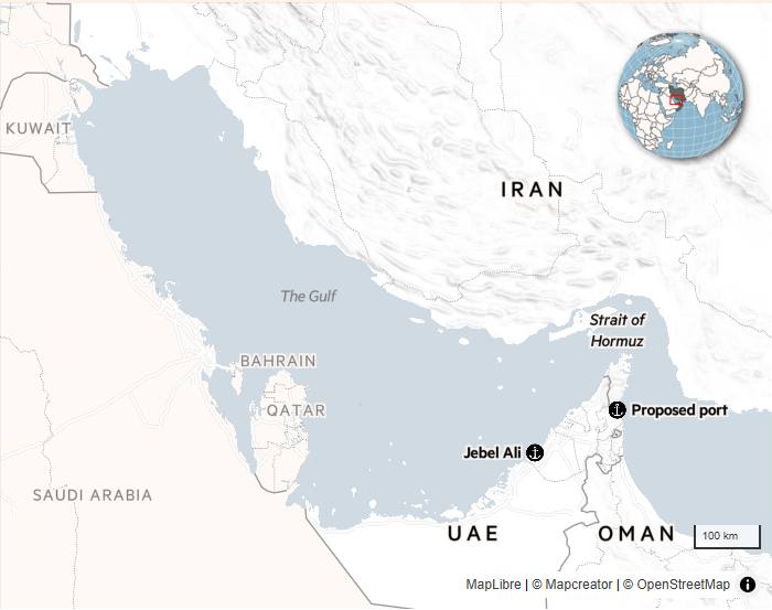 Financial Times: The UAE will build a new port bypassing the Strait of Hormuz