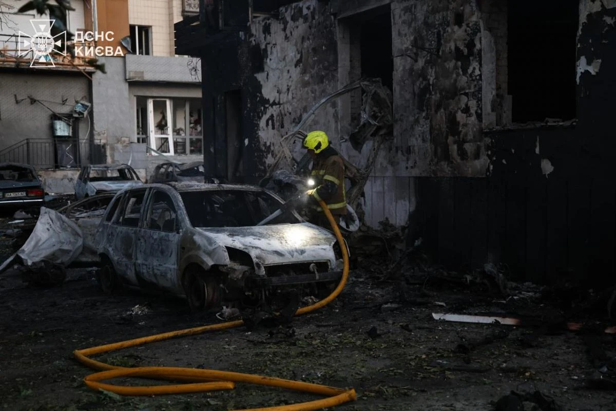 Russia carried out one of the most massive ballistic attacks on Kyiv in the entire war