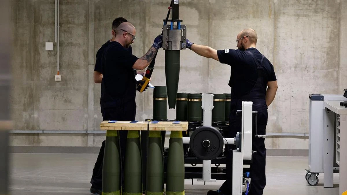 Rheinmetall began building Europe’s largest gunpowder plant in Bavaria