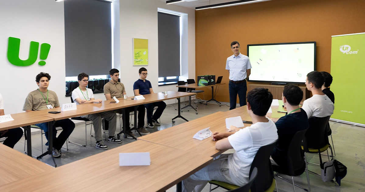 Cybersecurity Course Graduates Take Part in Ucom’s “Junior Academy” Program