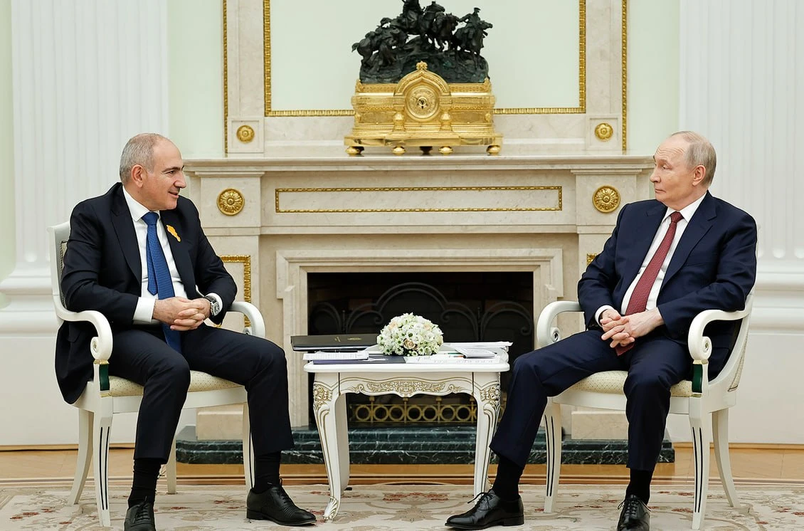 Putin and Pashinyan meet for the first time after the elections in Armenia