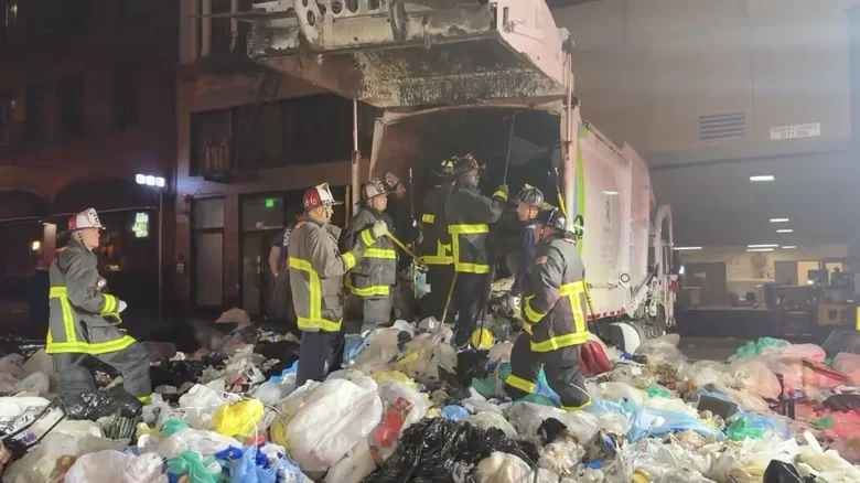 В Сан-Франциско мужчину случайно загрузили в мусоровоз вместе с мусором: спасатели искали его более двух часов