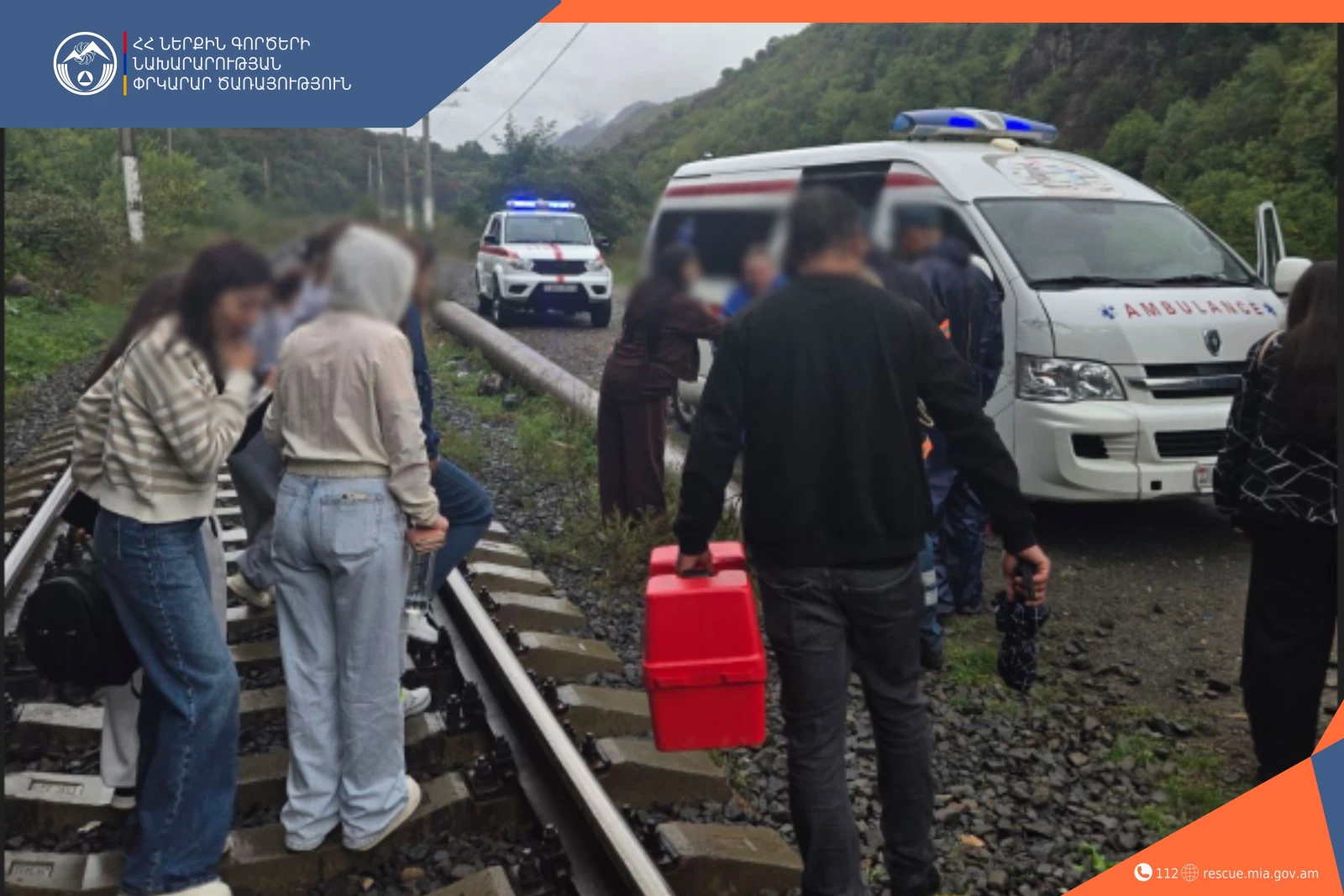 Քոբայր վանական համալիրի մոտակայքում քաղաքացին ընկել և վնասել է ձեռքը
