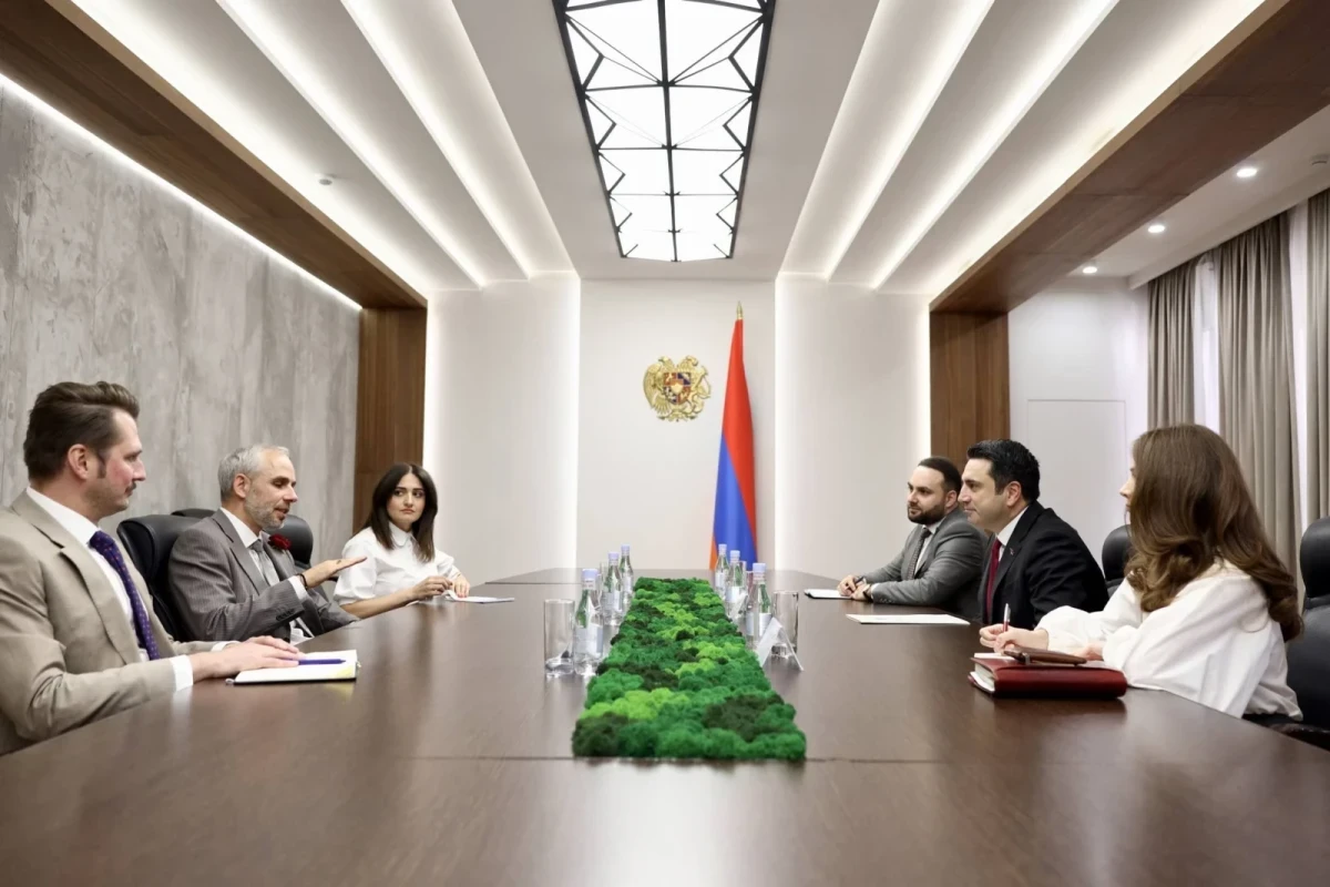Ալեն Սիմոնյանն ու Չեխիայի դեսպանը քննարկել են ՀՀ-ԵՄ հարաբերությունների զարգացման հարցեր