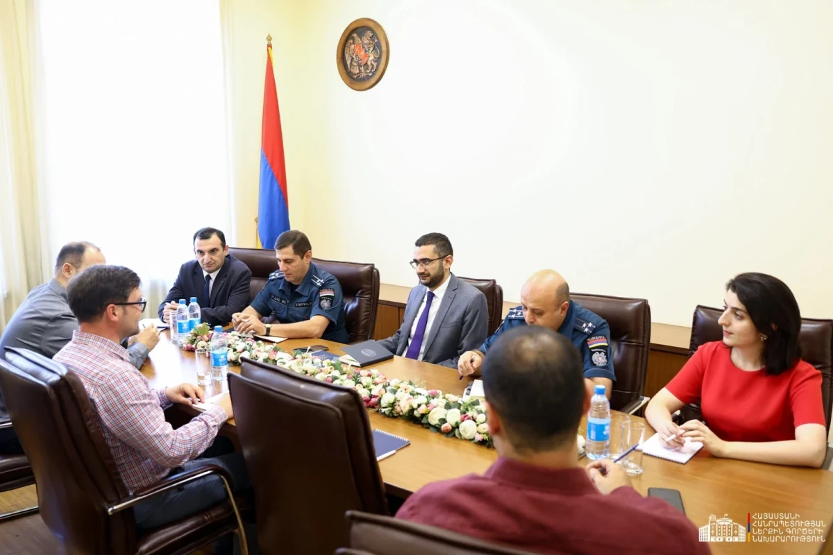 Կընդլայնվի համագործակցությունը աղետների դիմակայունության ուղղությամբ. ՆԳ փոխնախարարն ընդունել է Վոլոդիմիր Կուզկային