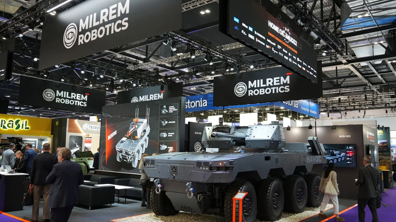Эстония обвинила Россию в поджоге завода военных роботов для Украины