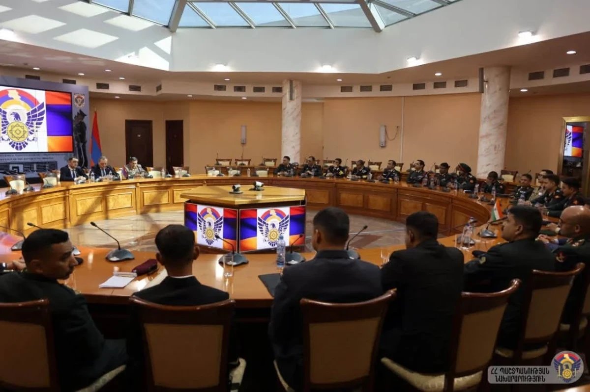 Հնդկաստանի պատվիրակությանն է ներկայացրել են Հայաստանի և տարածաշրջանի անվտանգային իրադրությունը