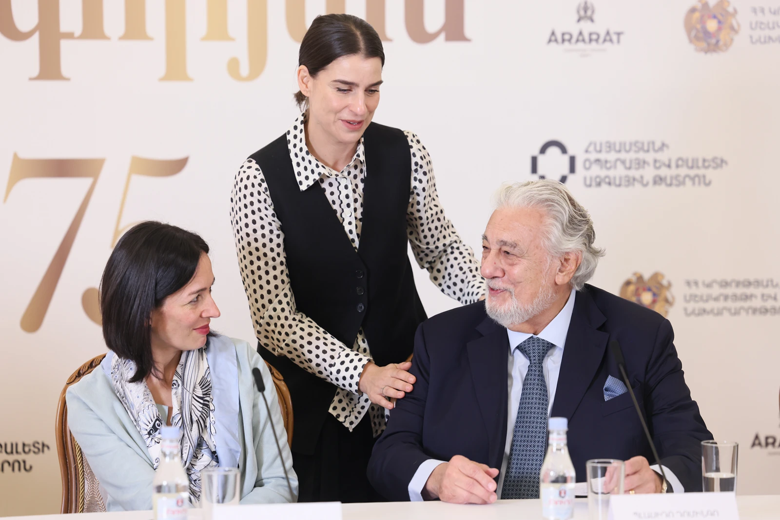 Պլասիդո Դոմինգոն, Գեղամ Գրիգորյանի դուստրը և որդին՝ օպերայի բեմում․ հոբելյանական համերգ