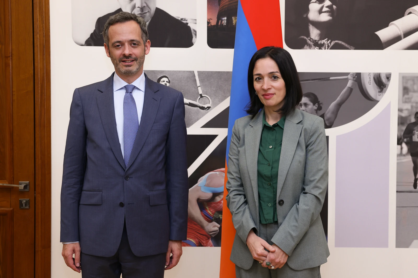 Ժաննա Անդրեասյանն ու Ֆրանսիայի նոր դեսպանը քննարկել են համագործակցության հիմնական ուղղությունները