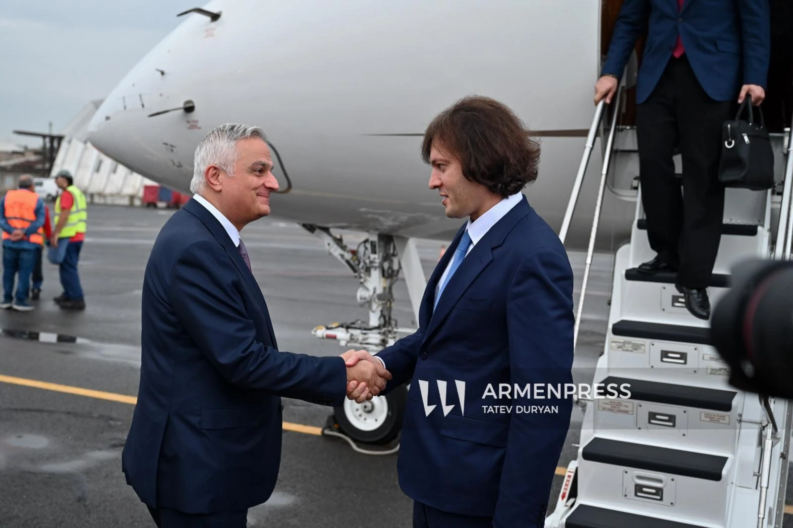 Վրաստանի վարչապետ Իրակլի Կոբախիձեն ժամանեց Երևան
