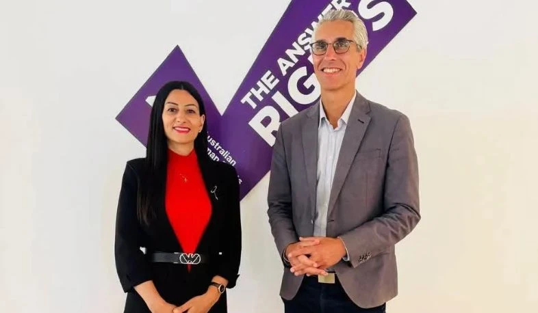 Անահիտ Մանասյանը հանդիպել է Ավստրալիայի մարդու իրավունքների հանձնաժողովի նախագահի հետ