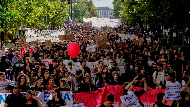 Հունաստանում ուսանողական բողոքի ցույցերի ժամանակ 20 մարդ է ձերբակալվել