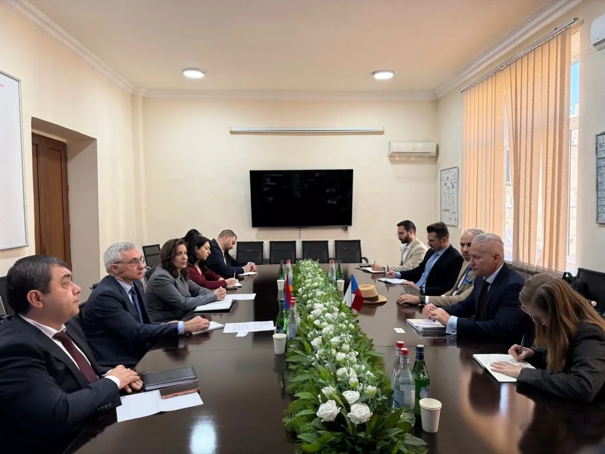 Ջրային կոմիտեի նախագահը և Չեխիայի ՇՄ փոխնախարարը քննարկել են ջրամբարաշինության հնարավորությունները